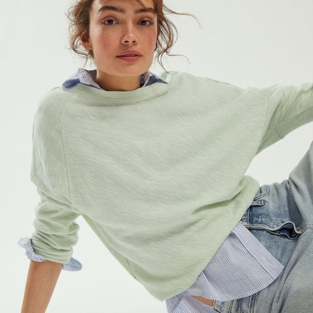 Anthropologie Damiana‎ Effortless Top. Color Skye NWT.